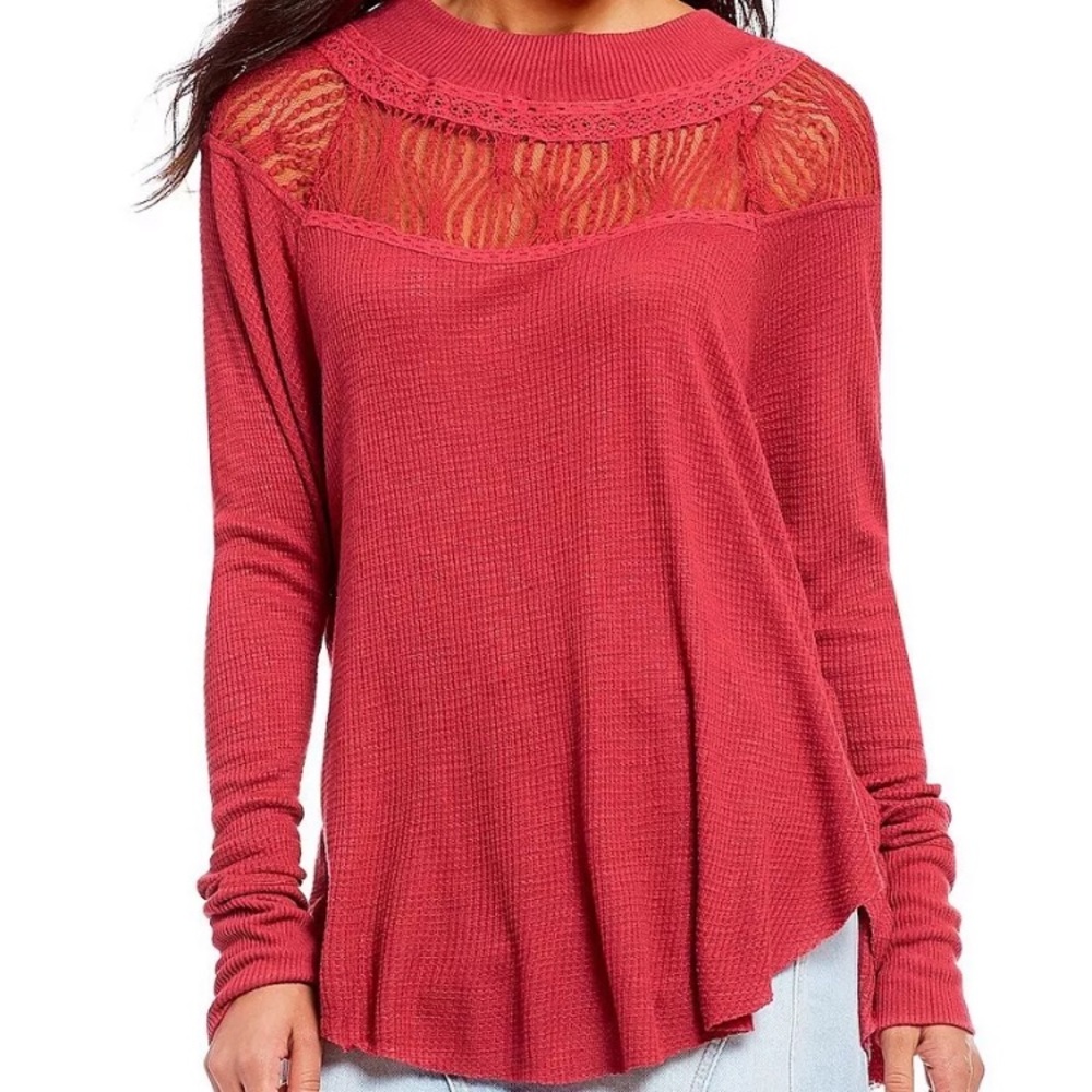 Free People Spring Valley knit tunic S NWT - Picture 1 of 5